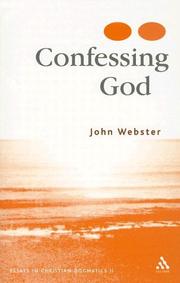 Cover of: Confessing God | John Webster