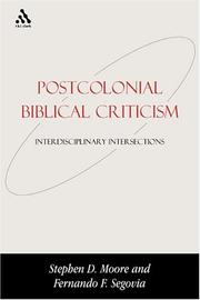 Cover of: Postcolonial Biblical Criticism: Interdisciplinary Intersections (Bible and Postcolonialism)