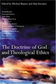 Cover of: The Doctrine Of God And Theological Ethics (Theology and Philosophy) | 
