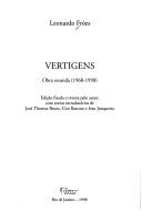 Cover of: Vertigens: obra reunida, 1968-1998