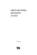 Cover of: Crivo de papel