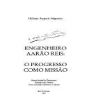 Cover of: Engenheiro Aarão Reis: o progresso como missão