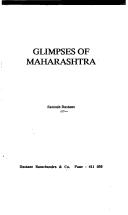 Glimpses of Maharashtra by Santosh Dastane