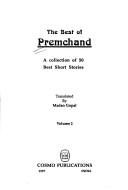 Cover of The best of Premchand