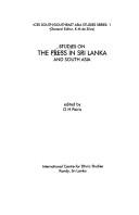 Cover of: Studies on the press in Sri Lanka and South Asia