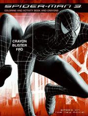 Cover of: Spider-Man 3: Coloring and Activity Book and Crayons (Spider-Man)