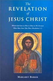 Cover of: The Revelation of Jesus Christ by Margaret Barker