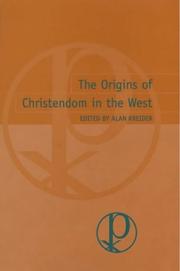Cover of: The origins of Christendom in the West