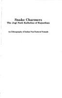 Cover of: Snake charmers by Miriam Robertson
