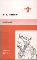 Cover of: B.K. Thakore