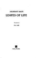 Cover of: Leaves of life