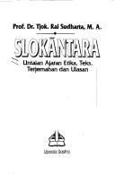 Cover of: Slokāntara by Tjok. Rai Sudharta.