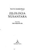 Cover of: Filologia Nusantara