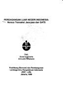 Cover of: Perdagangan luar negeri Indonesia by Sukarna Wiranta