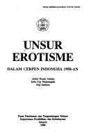 Cover of: Unsur erotisme dalam cerpen Indonesia 1950-an