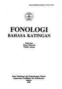 Cover of: Fonologi bahasa Katingan