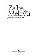 Cover of: Zaʻba dan Melayu