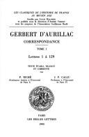 Cover of: Correspondance by Sylvester II Pope
