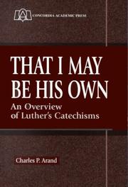 That I may be His own by Charles P. Arand