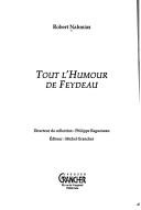 Cover of: Tout l'humour de Feydeau