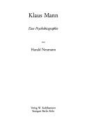 Cover of: Klaus Mann: eine Psychobiographie