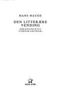 Cover of: Den litterære vending by Hans Hauge