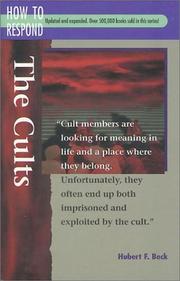 Cover of: The cults by Hubert F. Beck