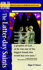 Cover of: The Latter-Day Saints by Edgar P. Kaiser