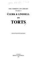 Cover of: Law of torts