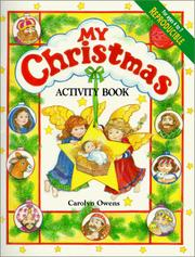 Cover of: My Christmas Activity Book by Carolyn Owens