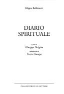 Diario spirituale by Filippo Baldinucci