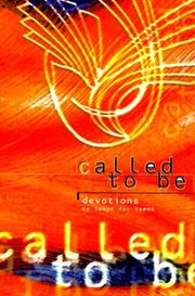 Cover of: Called to be: devotions