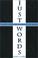 Cover of: Just Words