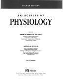 Cover of: Principles of physiology