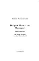 Cover of: Der gute Mensch von Österreich: Essays 1980-1995