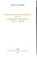 Encuesta sociollingüística nuna parroquia asturiana by R. d' Andrés