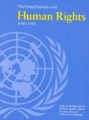 Cover of: The United Nations and human rights, 1945-1995