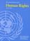 Cover of: The United Nations and human rights, 1945-1995