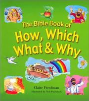 Cover of: The Bible Book of How, Which, What & Why