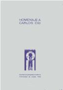 Cover of: Homenje a Carlos Cid