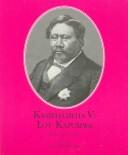 Cover of: Kamehameha V: Lot Kapuāiwa