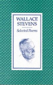 Cover of: Selected Poems by Wallace Stevens