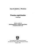 Cover of: Poesías espirituales: antología