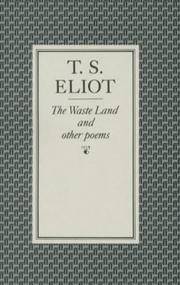 Cover of: The Waste Land