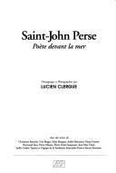 Cover of: Saint-John Perse: poète devant la mer