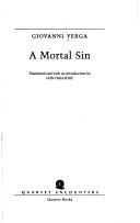 Cover of: A mortal sin