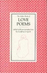 Cover of: The Faber Book of Love Poems