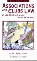 Cover of: Associations and clubs law in Australia and New Zealand