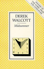 Cover of: Midsummer by Derek Walcott