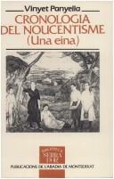 Cover of: Cronologia del noucentisme by Vinyet Panyella